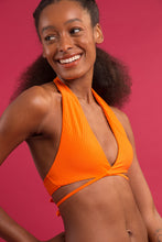 Load image into Gallery viewer, Image 09: Rio De Sol Top Top Dots-Orange Kate