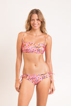 Load image into Gallery viewer, Model Front: Rio De Sol Set Set Sweet-Camo Bandeau-Reto Madrid
