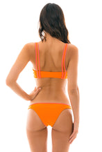Load image into Gallery viewer, Model Back: Rio De Sol Set Duo Orange