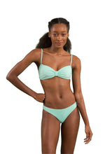 Load image into Gallery viewer, Model Front: Rio De Sol Bottom Bottom Malibu-Menta Essential
