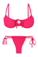 Load image into Gallery viewer, Product Front: Rio De Sol Set Set Dots-Virtual-Pink Balconet-Tie Pipa