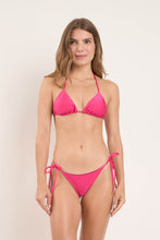 Load image into Gallery viewer, Model Front: Rio De Sol Set Set Shimmer-Olinda Tri-Inv Cheeky-Tie