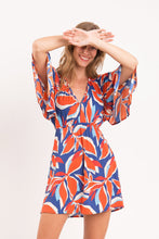 Load image into Gallery viewer, Image 09: Rio De Sol Mini Dress Leaves Mini Dress