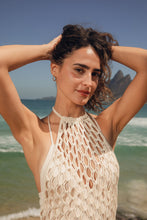 Load image into Gallery viewer, Image 13: Rio De Sol Midi Dress Offwhite Serena Dress