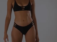 Load and play video in Gallery viewer, Video: Rio De Sol Bottom Bottom Bora-Black Madrid-Trio