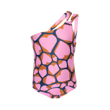 Load image into Gallery viewer, Product Front: Rio De Sol Girl's One-Piece Amore-Pink Santorini-Kids