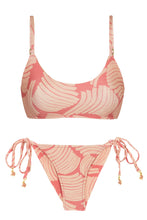 Load image into Gallery viewer, Product Front: Rio De Sol Set Banana Rose Bra