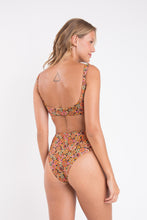 Load image into Gallery viewer, Model Back: Rio De Sol Bottom Bottom Bouquet Hotpants