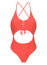 Load image into Gallery viewer, Product Front: Rio De Sol One-Piece Dots-Tabata Ivy Strap