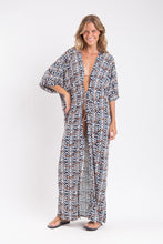 Load image into Gallery viewer, Image 04: Rio De Sol Maxi Dresses Ikat Long Dress