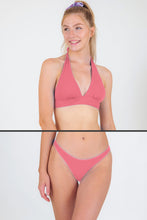 Load image into Gallery viewer, Model Front: Rio De Sol Set Set Confetti Halter-Cos Essential-Comfy