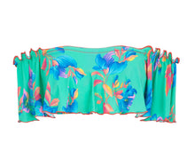 Load image into Gallery viewer, Product Front: Rio De Sol Top Top Acqua Flora Babado