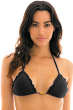 Load image into Gallery viewer, Gallery: Rio De Sol Top Top Ambra Preto Eva
