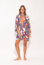 Load image into Gallery viewer, Image 04: Rio De Sol Kaftans / Cover Ups Garden-Flower Kimono
