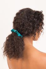 Load image into Gallery viewer, Model Front: Rio De Sol Hair Accessory Rain Scrunchie
