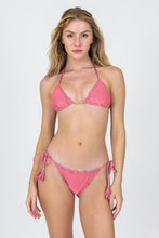 Load image into Gallery viewer, Model Front: Rio De Sol Bottom Bottom Shimmer-Confetti Frufru-Comfy
