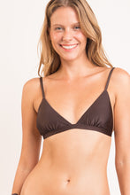 Load image into Gallery viewer, Gallery: Rio De Sol Top Top Shimmer-Coffee Tri-Fixo
