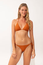 Load image into Gallery viewer, Model Front: Rio De Sol Bottom Bottom Ferrugo Cheeky-Tie
