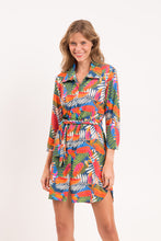 Load image into Gallery viewer, Image 04: Rio De Sol Shirtdress Jungle Chemise
