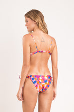 Load image into Gallery viewer, Model Back: Rio De Sol Top Top Funny Balconet-Tie
