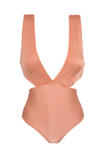 Load image into Gallery viewer, Product Front: Rio De Sol One-Piece Trikini Ouro Rosa
