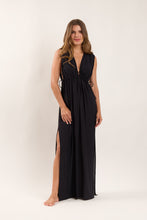 Load image into Gallery viewer, Black Long Dress Soleil
