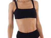 Load and play video in Gallery viewer, Video: Rio De Sol Bottom Bottom St-Tpz-Black Hotpant-High
