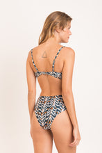 Load image into Gallery viewer, Model Back: Rio De Sol Bottom Bottom Ikat Hotpants
