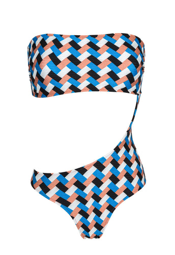 Product Front: Rio De Sol One-Piece Maio Geometric
