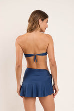 Load image into Gallery viewer, Model Back: Rio De Sol Beach Skirt Mini Skirt Navy

