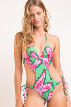 Load image into Gallery viewer, Image 09: Rio De Sol One-Piece Parrots Trikini-Comfy
