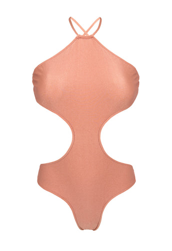 Product Front: Rio De Sol One-Piece Rose Body Decote