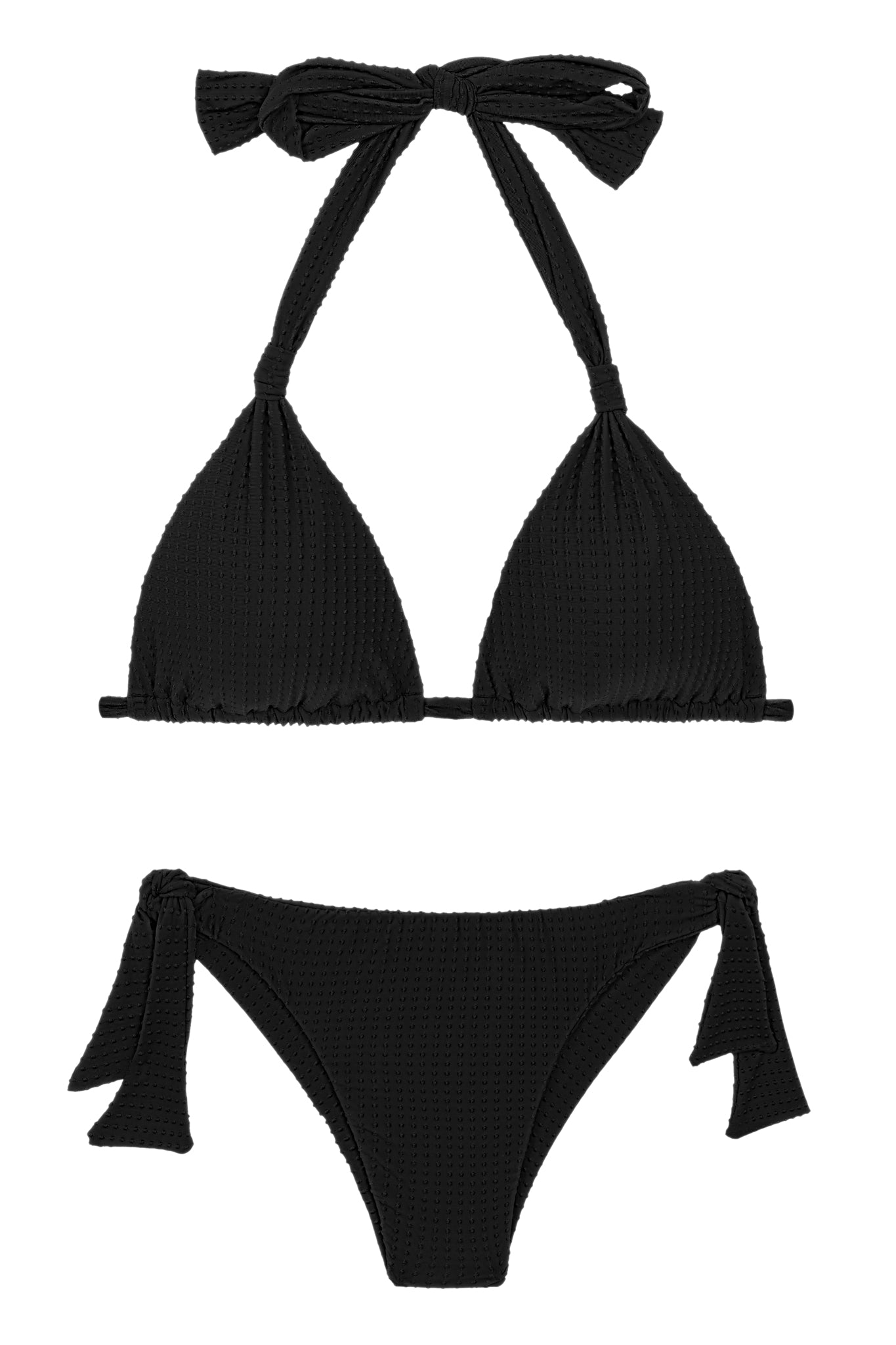 Product Front: Rio De Sol Set Set Dots-Black Mel Italy