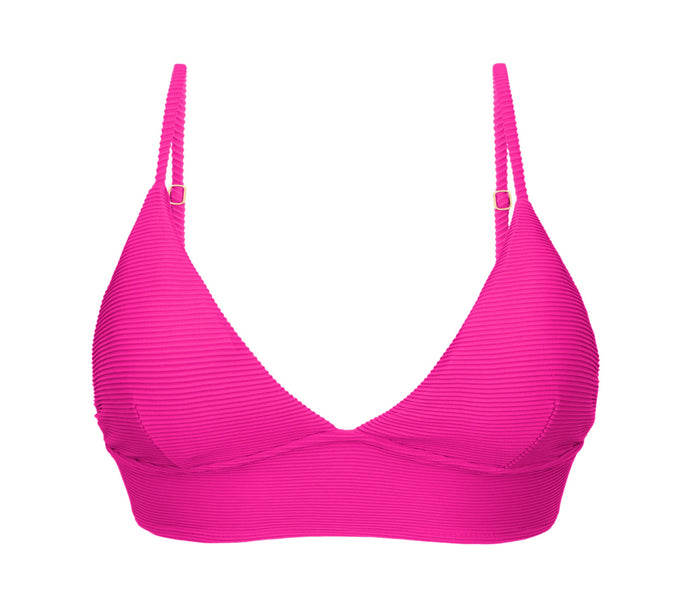 Product Front: Rio De Sol Top Top Cotele-Amaranto Tri-Tank