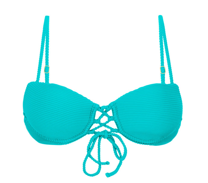 Product Front: Rio De Sol Top Top Cotele-Jade Balconet-Pushup