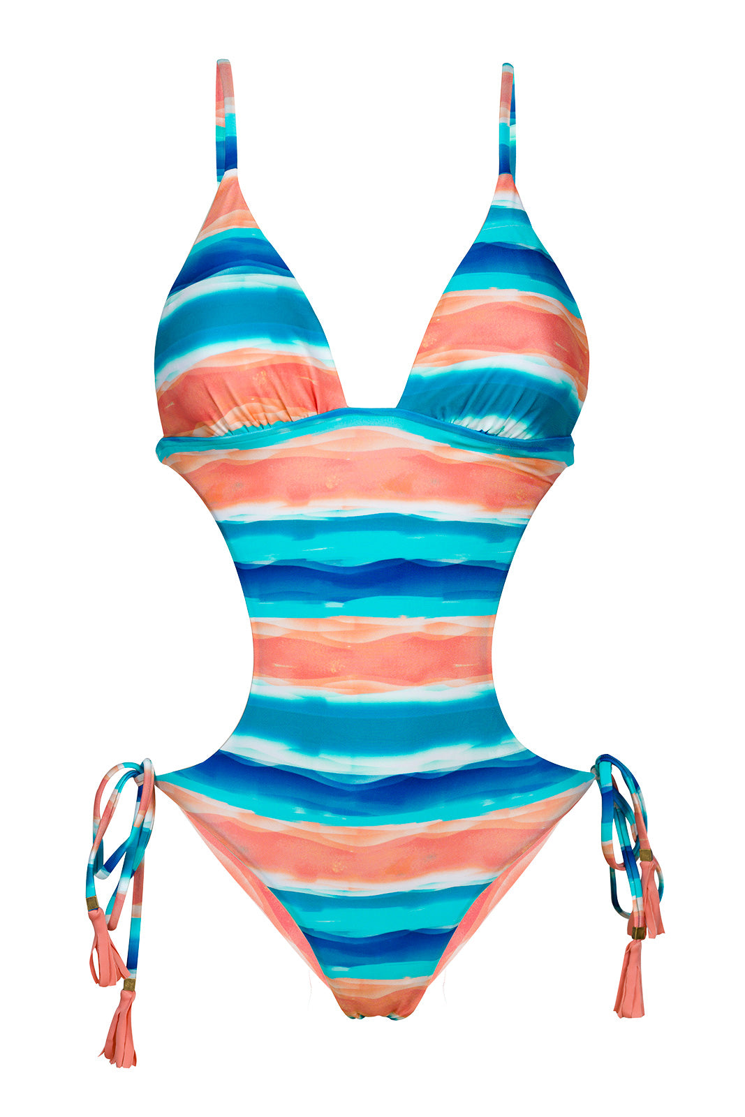 Product Front: Rio De Sol One-Piece Upbeat Trikini Comfort