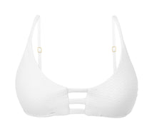 Load image into Gallery viewer, Top Bora-White Bra-Trio
